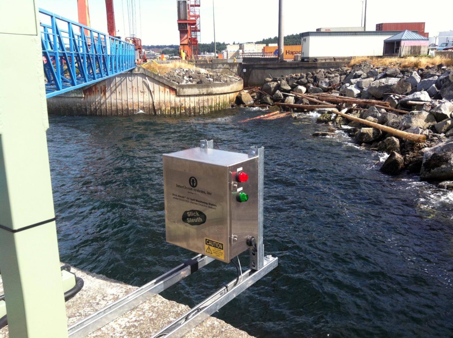 Slick Sleuth Pollution Monitoring at Port Nanaimo